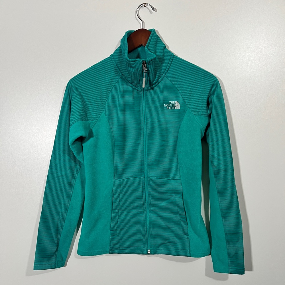 The North Face Women's Turquoise Fleece Jacket Size XS